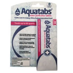 Hydration Purification MSR Aquatabs 30 Tablet Consumer Pack
