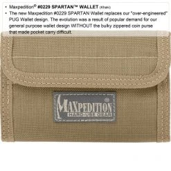 Wallets Maxpedition Spartan Wallet