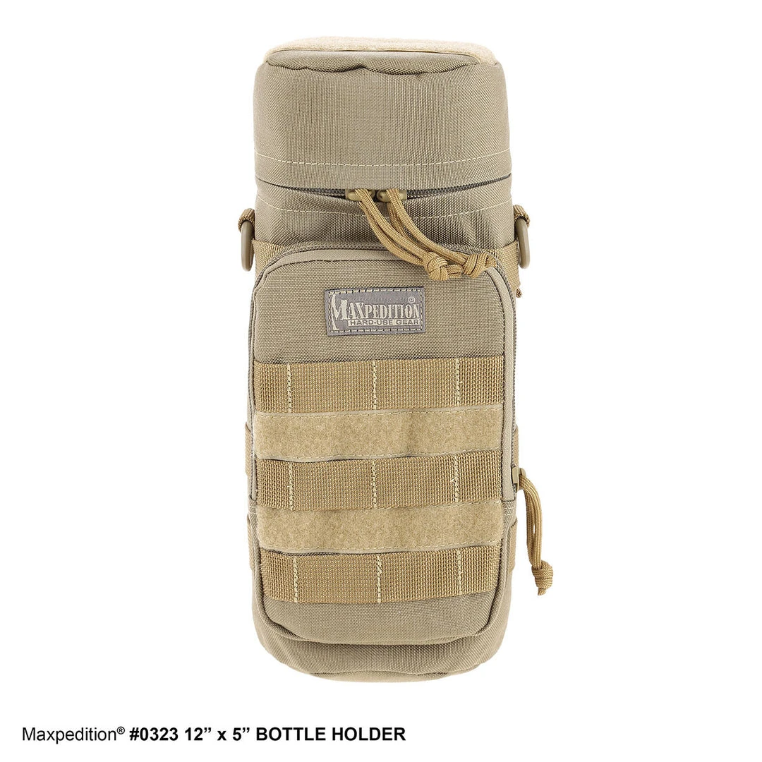 Hydration Pouches Maxpedition 12" X 5" Bottle Holder