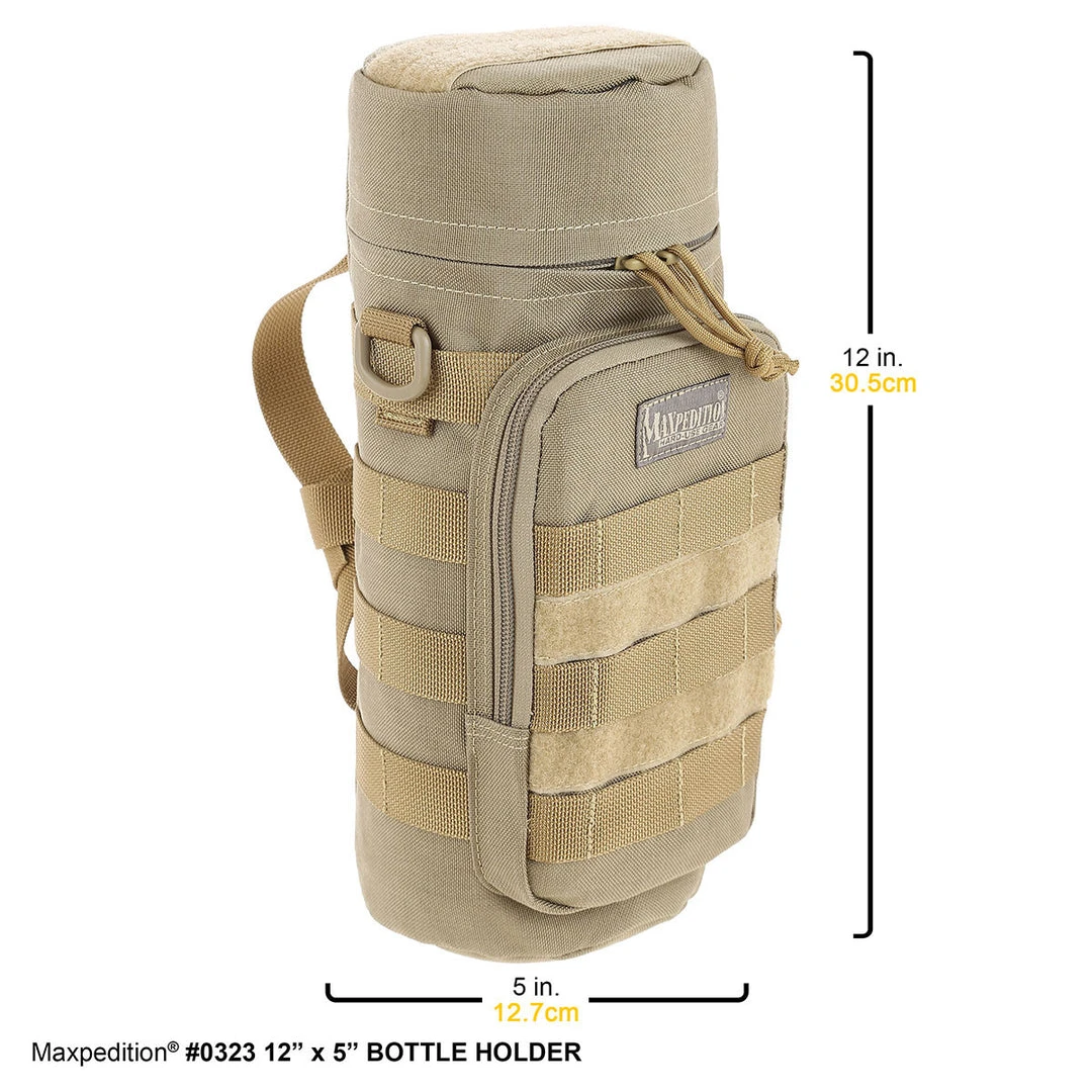 Hydration Pouches Maxpedition 12" X 5" Bottle Holder