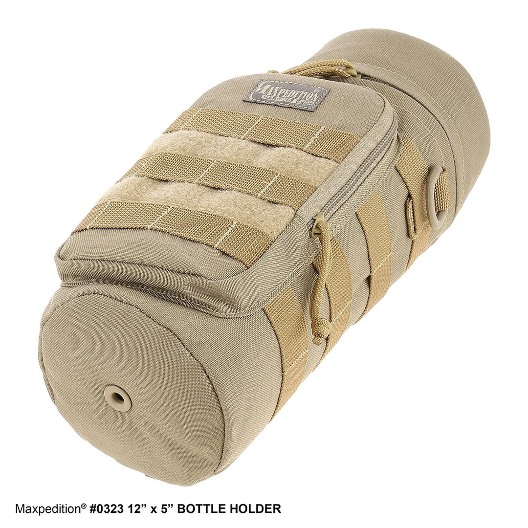 Hydration Pouches Maxpedition 12" X 5" Bottle Holder