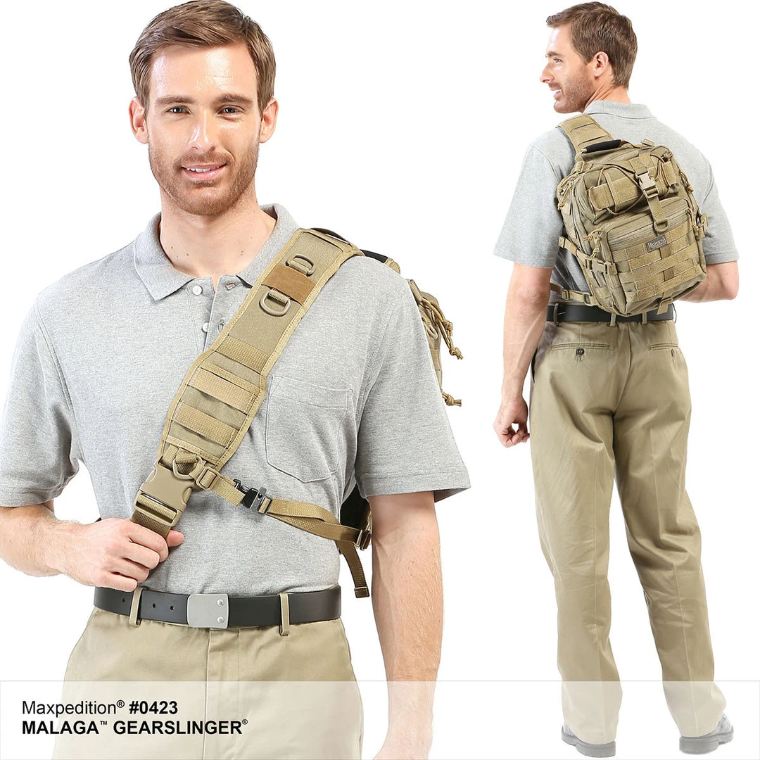 Maxpedition Malaga Gearslinger Bag Sling Backpacks