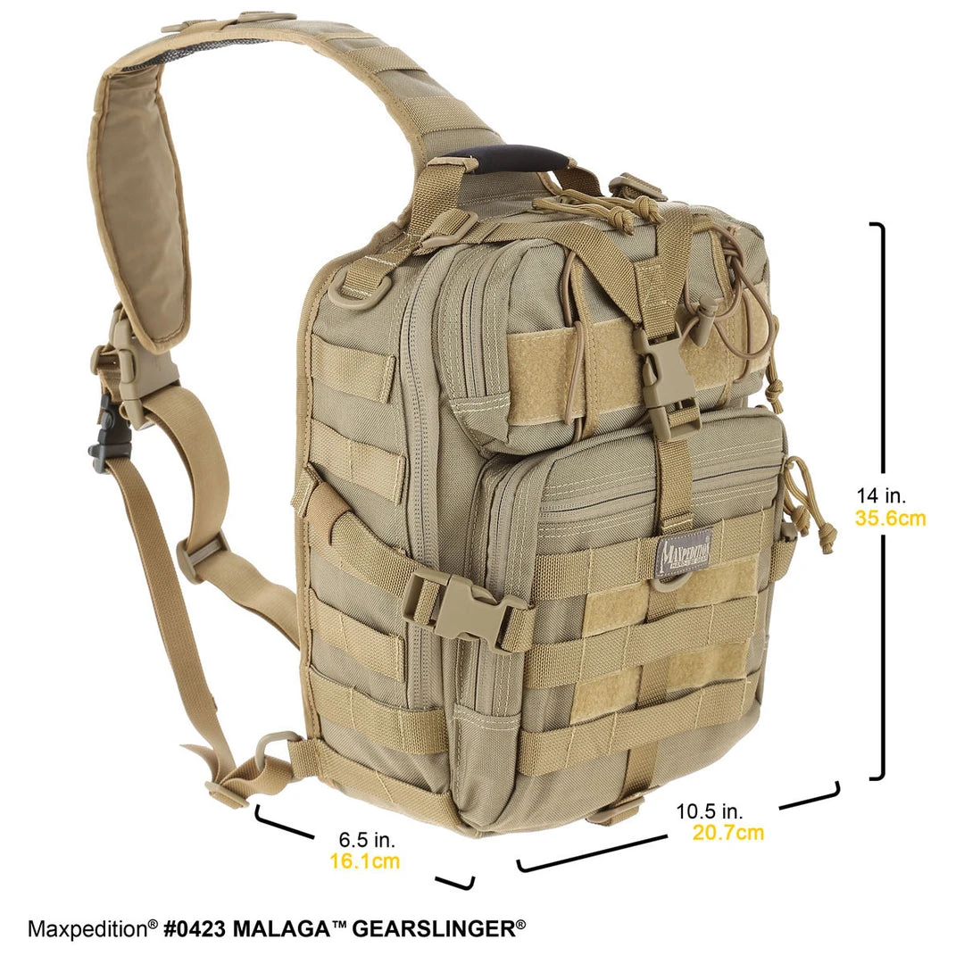 Maxpedition Malaga Gearslinger Bag Sling Backpacks