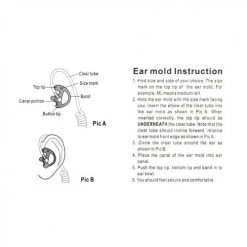 Code Red Headsets Semi-Custom Ear Molds - Molded Earpieces In Bulk Radio Earpieces