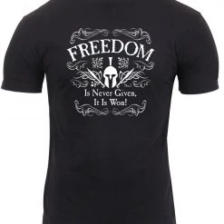 Graphic Printed T-Shirts Rothco Athletic Fit Freedom T-Shirt