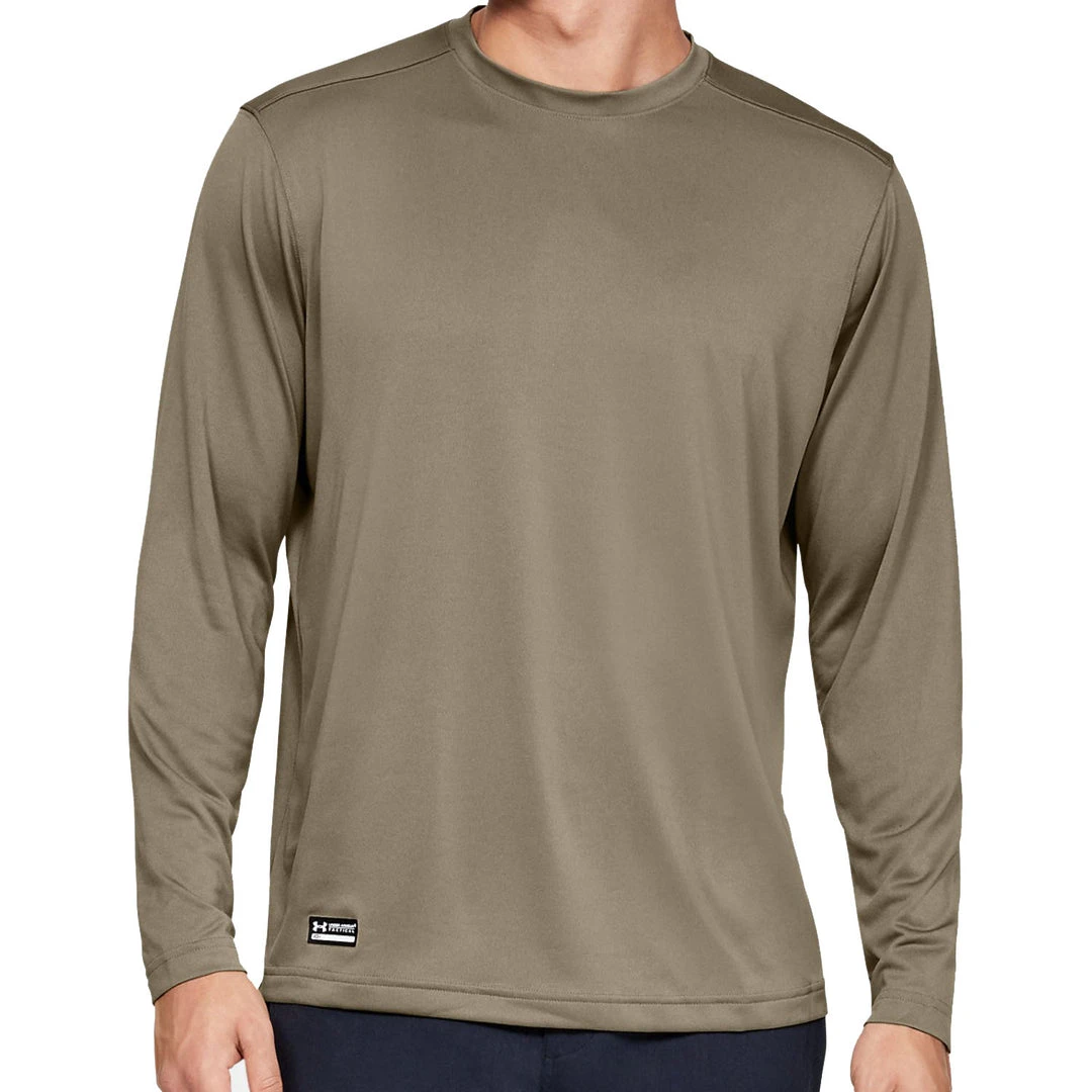 Solid Color T-Shirts Under Armour Tech Long Sleeve T-Shirt