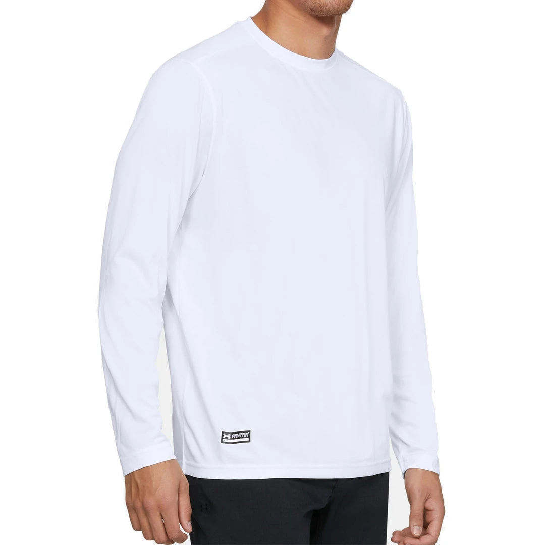 Solid Color T-Shirts Under Armour Tech Long Sleeve T-Shirt