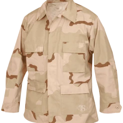 BDU Camouflage Shirts Tru-Spec BDU Camouflage Coat (50/50 Cordura Nylon Cotton Rip-Stop)