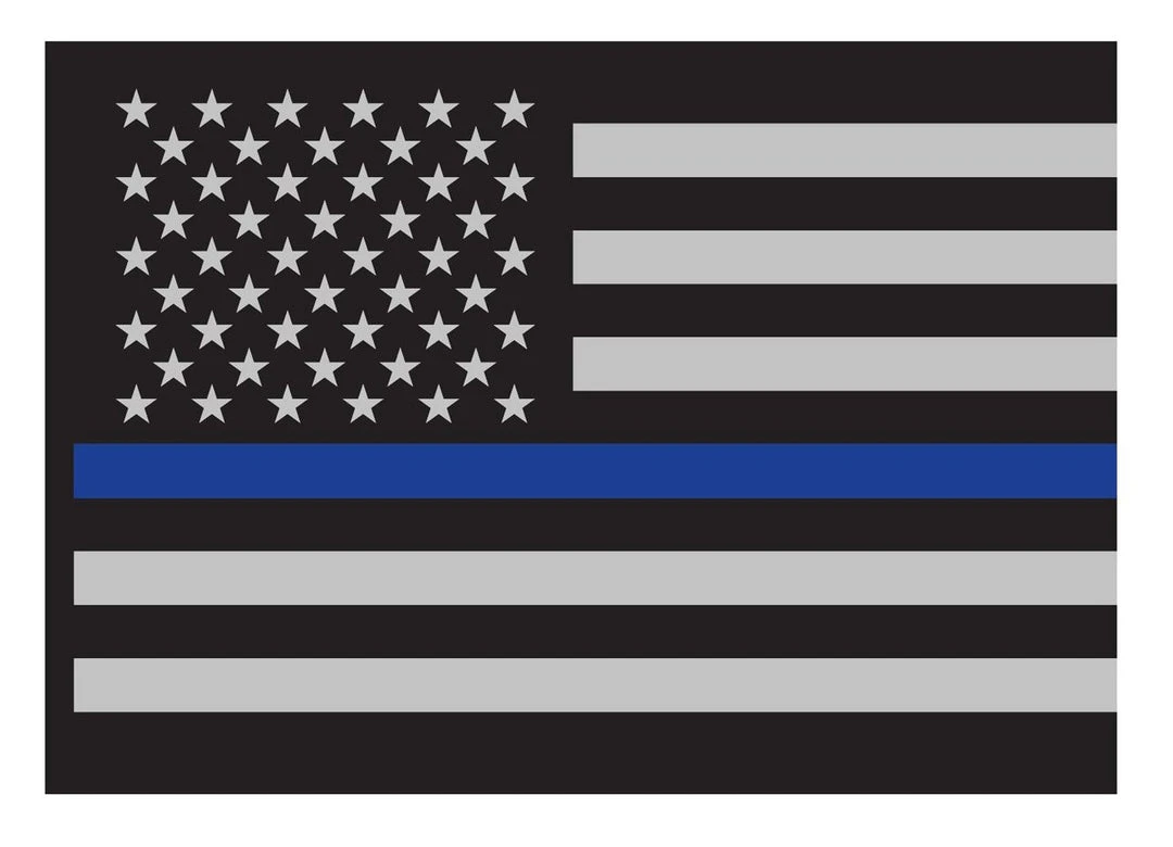 Rothco Thin Blue Line Flag Decal