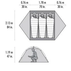 MSR Access 3 Tent