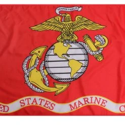 Rothco USMC Marine Flag With Globe & Anchor