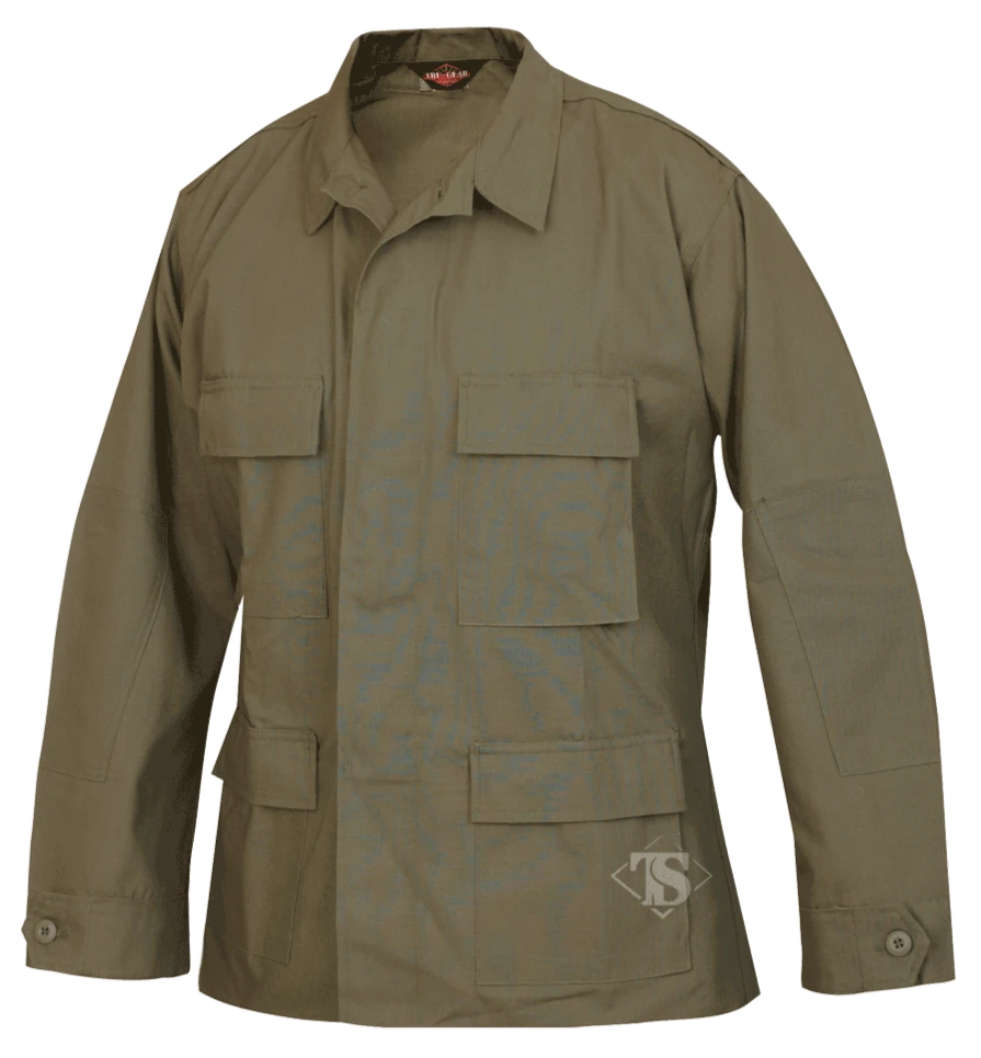 Tru-Spec BDU 100% Cotton Coat BDU Solid Color Shirts