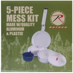 Rothco 5-Piece Mess Kit Cooking Utensils
