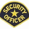 Rothco Security Officer Patch Security Officer / Guard Gear