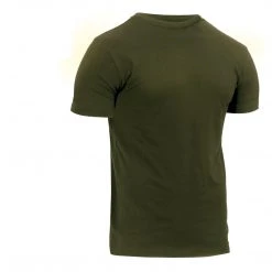 Rothco Athletic Fit Solid Color Military T-Shirt