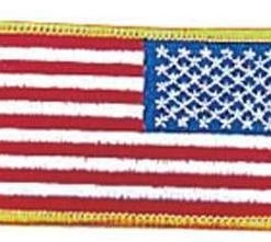 Flags Rothco Iron On / Sew On Embroidered US Flag Patch