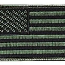 Flags Rothco Iron On / Sew On Embroidered US Flag Patch