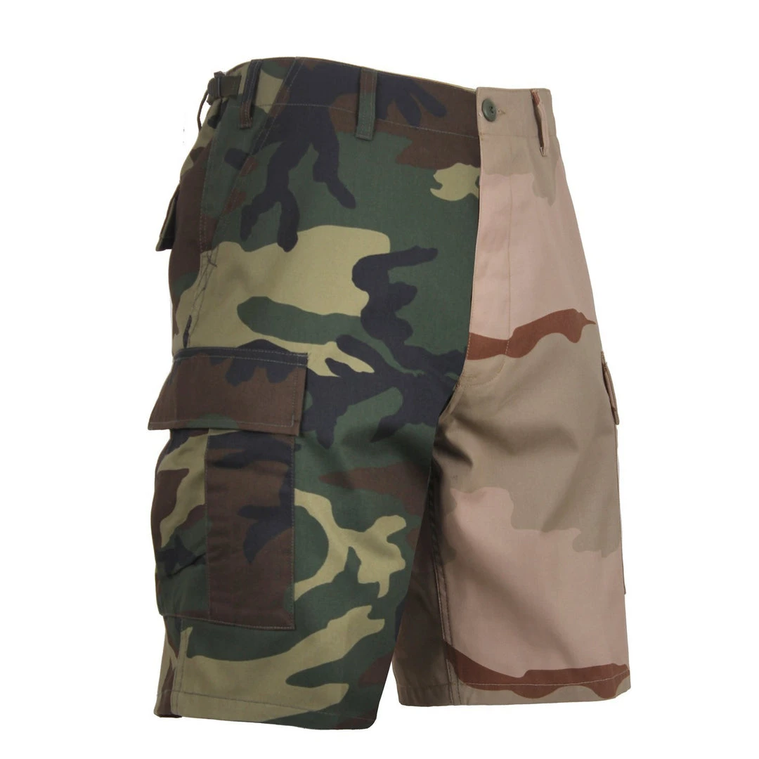 Rothco Two-Tone Camouflage BDU Shorts