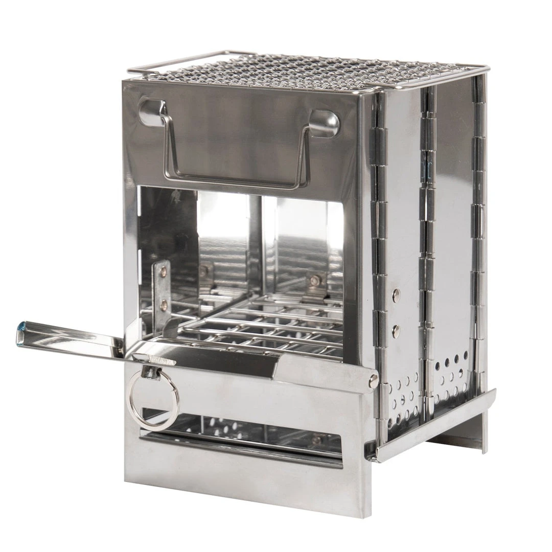 Rothco Stainless Steel Folding Camp Stove Camping Stoves