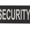 Tru-Spec Security 6" X 3" Black & White Patch