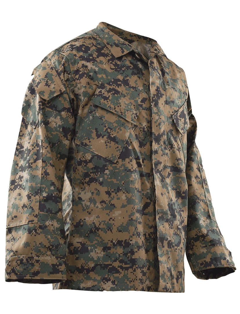 Tru-Spec Digital Camouflage Battle Shirt BDU Camouflage Shirts