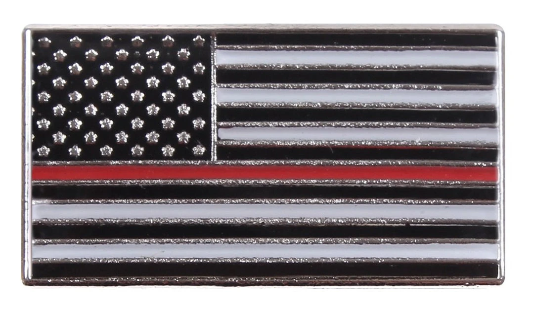 Rothco Thin Red Line Flag Pin