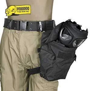 Voodoo Tactical Deluxe Drop Leg Gas Mask Carrier