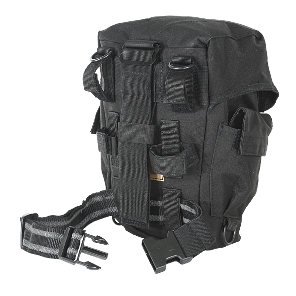 Voodoo Tactical Deluxe Drop Leg Gas Mask Carrier
