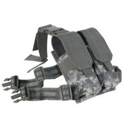 Drop Leg Pouches Voodoo Tactical Drop Leg Platform Attached M4/M16 Double Mag Pouch
