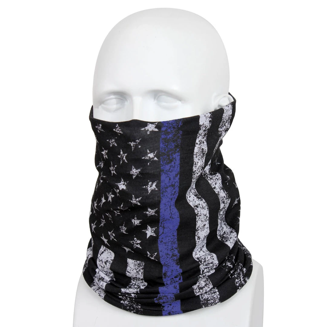 Rothco Thin Blue Line Multi-Use Tactical Wrap