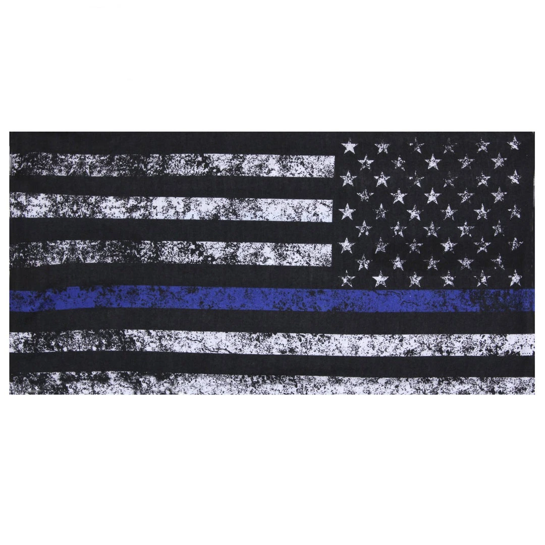 Rothco Thin Blue Line Multi-Use Tactical Wrap