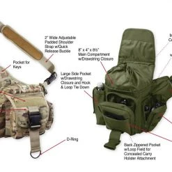 Rothco Advanced Tactical Bag Attache And Shoulder Bags