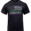 Rothco Thin Green Line Distressed Flag T-Shirt