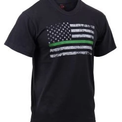 Rothco Thin Green Line Distressed Flag T-Shirt