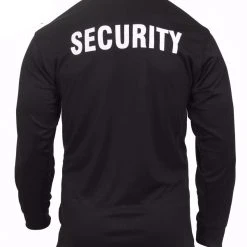 Rothco Moisture Wicking Long Sleeve Security Polo Polo Shirts
