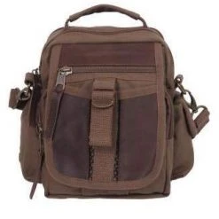Travel Bags & Luggage Rothco Canvas & Leather Travel Shoulder Bag