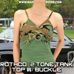 Camo T-Shirts Rothco Womens 2-Tone Tank Top W/ Buckle