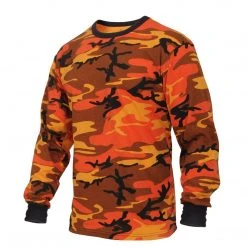 Rothco Long Sleeve Colored Camo T-Shirt