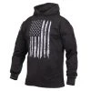 Hoodies & Sweats Rothco Distressed US Flag Concealed Carry Hooded Sweatshirt