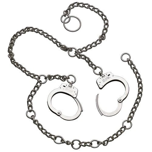 Smith And Wesson Model 1800 Nickel Restraint Belly Chains High Security Restraints & Chains