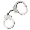 Chain Handcuffs Smith And Wesson Model 100P Chain-Linked Handcuffs W/Push Pin Double Locking System