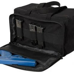 Rothco Canvas Tactical Shooting Range Bag - Black Gun Bags & Gun Cases