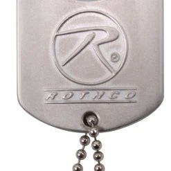 Jewelry Rothco Silver Dog Tag Watch