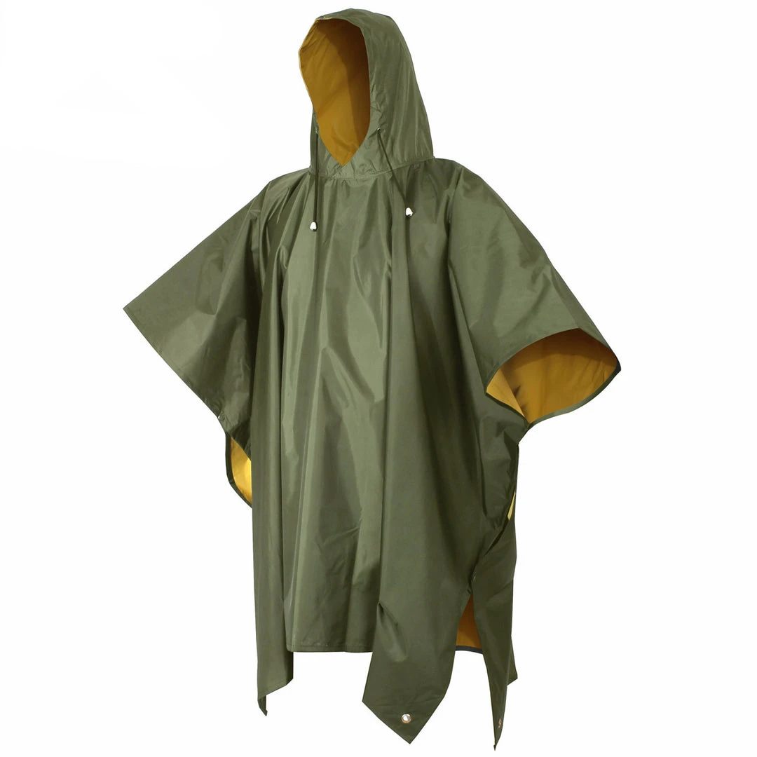 Rothco Reversible PVC Ponchos Rain Gear & Ponchos