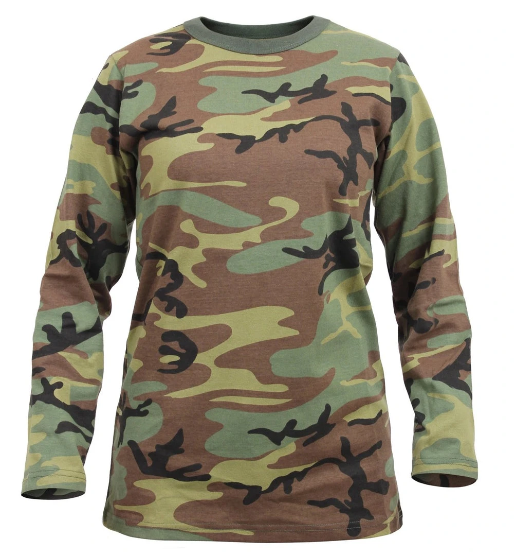 Camo T-Shirts Rothco Womens Long Sleeve Camo T-Shirt