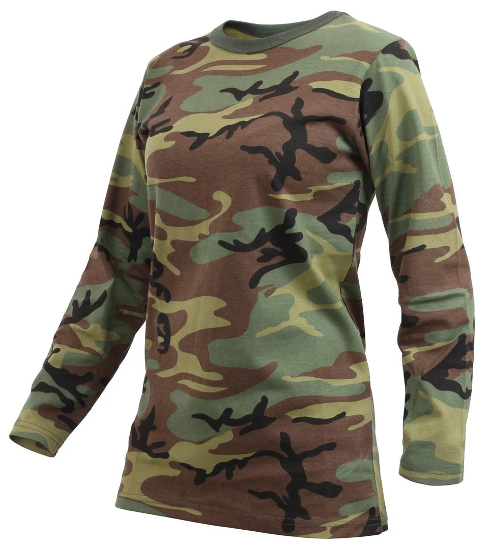 Camo T-Shirts Rothco Womens Long Sleeve Camo T-Shirt
