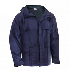 Rain Gear & Ponchos Rothco Microlite Rain Jacket - Navy Blue