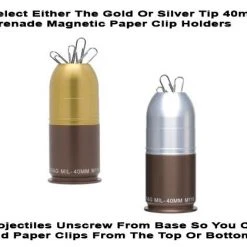 GG&G 40mm Grenade Paper Clip Holder Magnetic