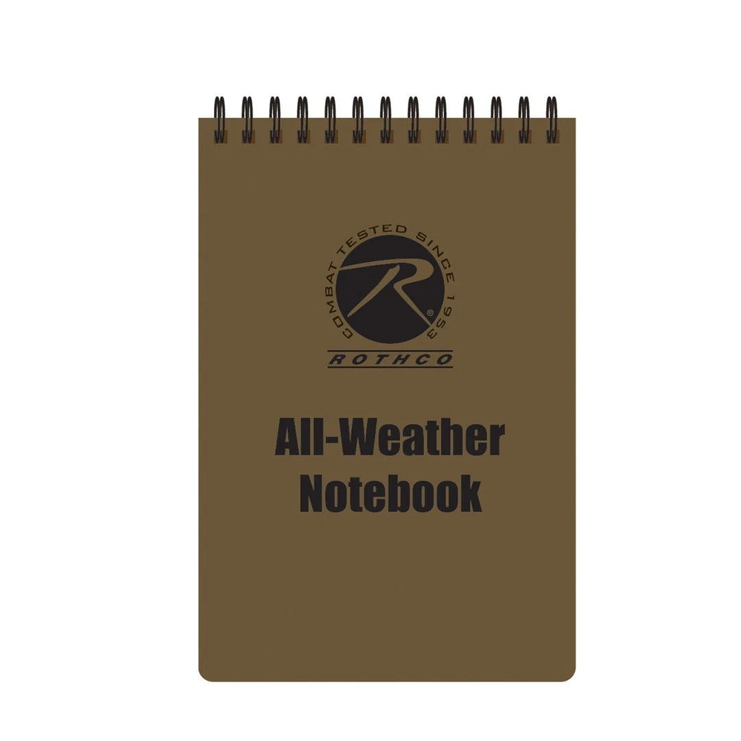 Rothco All Weather Waterproof Notebook