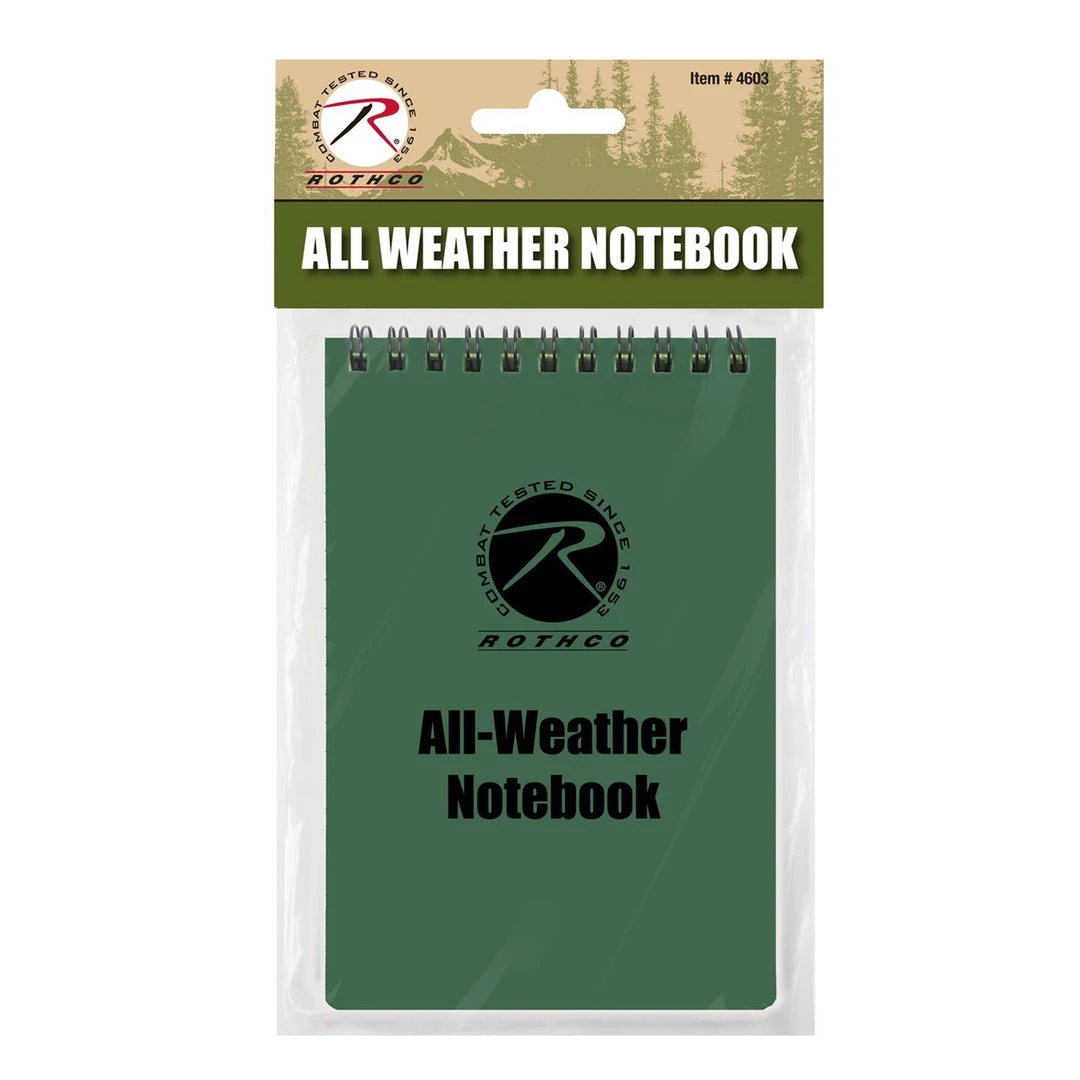 Rothco All Weather Waterproof Notebook